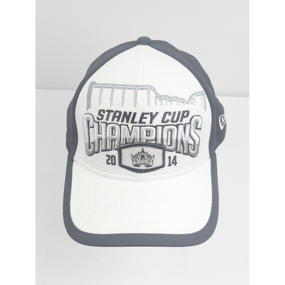 Los Angeles Kings Hat Cap New Era One Size 39Thirty Stanley‎ Cup Champs 2014